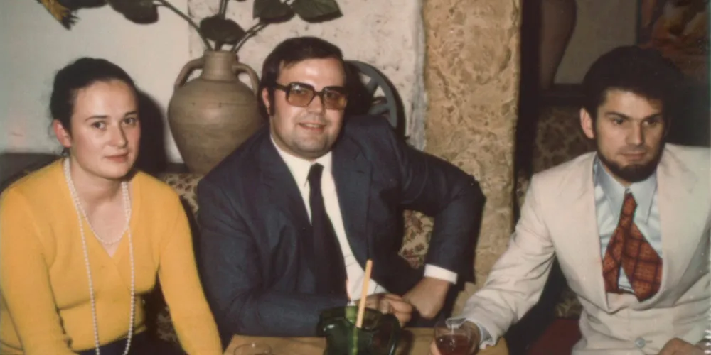 Founders of CLX seated in Verona, Italy in 1969, laying the foundation for the visual content company.