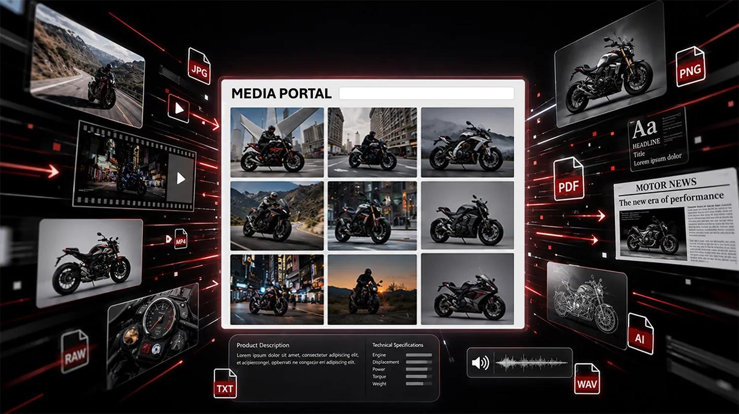Media Library centralizzata per uno dei principali brand automotive italiani 