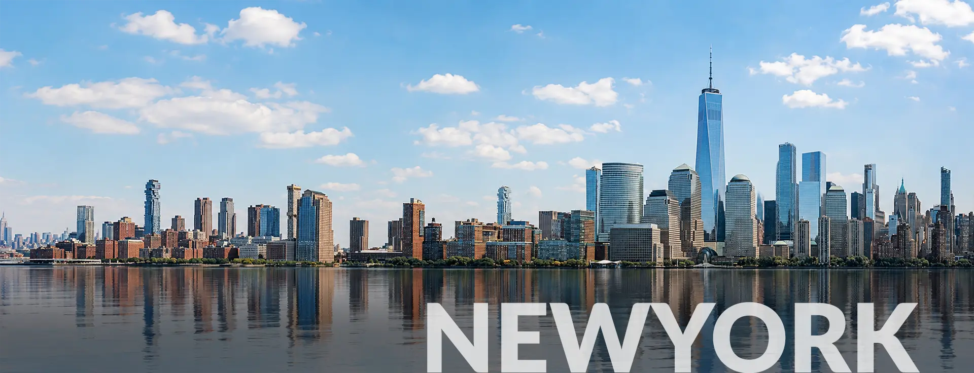 New York City skyline featuring One World Trade Center, representing CLX's global presence in the United States.