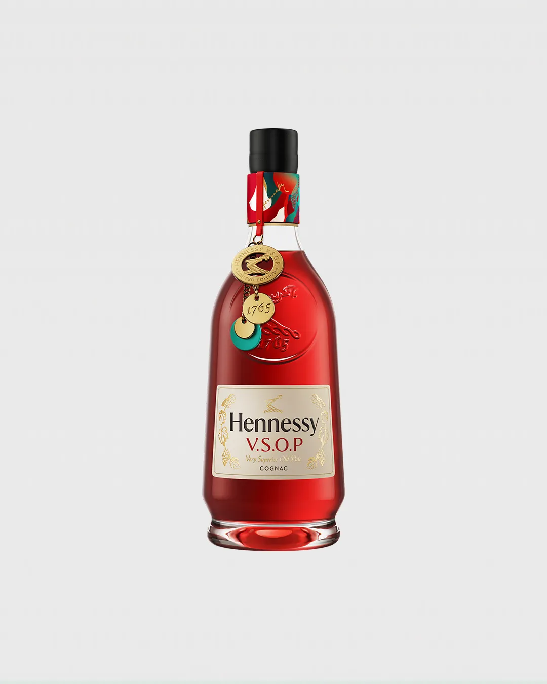 Hennessy VSOP gift pack with two cognac bottles and branded packaging in portfolio image