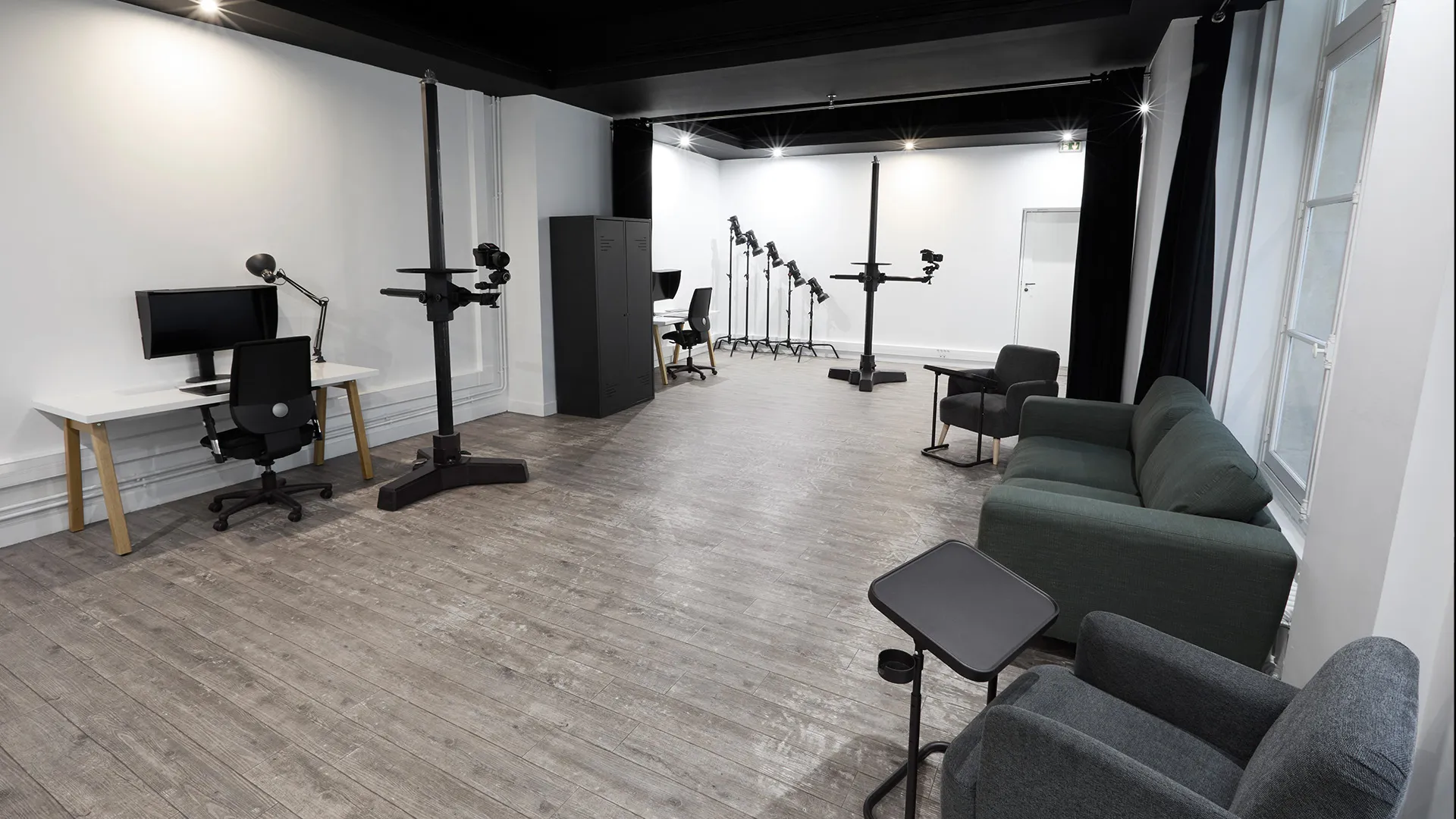 CLX Paris 108 studio space with professional photography equipment and creative production facilities in central Paris